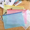 Factory direct sales of A4 grid bags, waterproof file bags, student exam stationery bags, wholesale two-yuan store supply details Picture